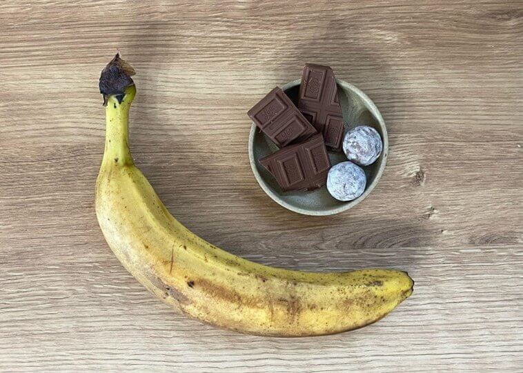 間食をバナナに置き換える