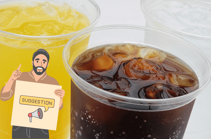 ソフトドリンクを置き換えよう